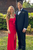 I wore this to a black tie wedding. The fit was perfect. The material was thick and great quality. I received tons of compliments on this dress. - Jessica H.