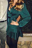 The dress is cute, flirty, and fun. I chose this for a Christmas cocktail party and it was perfect. - Magee G.