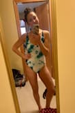 I love it.  It's the comfiest suit I have ever tried  on.  I was afraid of the boob coverage, but I feel fine.  The fabric is so soft and I don't think the white will be see through but haven't tested it out yet. - Abigail K.