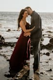 I ordered this dress to wear for my engagement photos. The dress ended up being perfect! The color is true to the photos and the fabric feels and looks so luxurious. It fits extremely well and and is so flattering! I'm obsessed with the look and can't wait to have more occasions to wear this! - Natalie M.