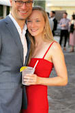 Slim fitting/tight but really comfortable. The color is great and the dress was flattering. - Hannah S.