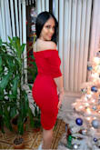Loved the dress - sexy, yet elegant. True to size. - Yiserlyn M.