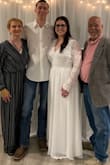 This dress was absolutely perfect. I ordered an XL because I was worried a L would be too small and I actually had to get my grandmother to hem it in all ways (length, waits, sleeve length, etc) the DAY BEFORE my elopement *talk about stress*. If you think I'll just get one size up just in case - DON'T DO IT. just get a normal size and I promise it is so worth it!!! SUCH a beautiful dress and wonderful quality!! - Ashlea B.
