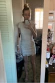 Bought this for graduation in May and it's perfect. Tight and super flattering in all the right spots. The lace is beautiful too, definitely great quality! - Sarah S.