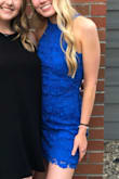 I wore this dress to a spring formal and it was perfect. Loved the fit, super flattering! And the color was super bold and beautiful! - Sarah S.