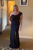 This dress is so nice. Got it for a black-tie wedding and can't wait to wear it there. For now, just enjoying being fancy at home:) - Nikki C.