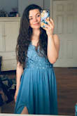 I love the dress and it was everything I expected and hoped for when I bought it. Unfortunately, prom is canceled because of everything going on, but this dress can definitely be used for another event! - Clare L.
