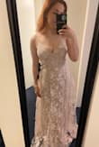 The dress is really pretty but it wasn't for me, I didn't feel like myself. But I really loved the color! - Delia S.