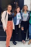 I love these pants, they are so flattering on me! The zipper was a little weird and wouldn't stay up but they were non refundable so i just use a safety pin to keep it up. It doesn't bother me and you can't even tell! - Samantha B.