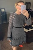 This dress is so fun for a wedding or work. I plan to wear this one to work. I love the way it fits. - Charissa Z.