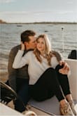 Wore this sweater for my engagement photos and love it so much! It's super soft, fits true to size and is casual/a little sexy! - Tara S.