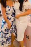 I was skeptical from looking at the model but I have never had a problem from other purchases. This dress fit me perfectly and I got so many compliments. It was comfortable and I felt great in it. - Claudia M.
