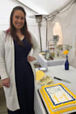 I bought this dress hoping it would make me feel pretty for my bridal shower, and it most certainly did. I felt sophisticated and sexy without being over the top. And it fits beautifully. - Kristin S.