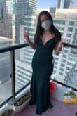 I bought this dress to wear as a bridesmaid dress for my best friend's wedding this year. I LOVE it! I can't wait to wear it, but for now, I'm enjoying wearing it around the house in quarantine :). - Natalie S.