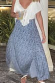 This skirt is perfect for date night. It was a bit tight around my waist but it was flattering nonetheless. - Alyssa G.