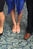 These are nice shoes but are definitely not comfortable enough to wear all night. - Alyssa G.
