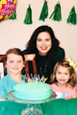 I wish I had one in every color. It was so comfortable and light weight and warm.
I was able to wear leggings and boots
And get down on the ground and play with
My grandchildren on my granddaughter's
8th birthday!! She likes green and she had a green theme for the party and told us all to wear green so I was so glad I had bought this dress and had it on hand to wear to the birthday party. Thanks!! - Kelli H.