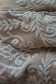 Due to the COVID Pandemic I have yet to actually wear the dress, as my event is being rescheduled. The fabric is stunning and comfortable. The pattern along the waist is a bit uncentered, but a sash or beaded belted will cover the inconsistency. - Lavinia H.