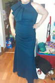 I need a teal bridesmaid dress for a late September wedding. This dress is so well made. Lovely material and lining. Slightly heavy for summer. It is a very flattering dress. This dress is so much nicer and somehow so much less expensive than other dresses I have been trying. I am short at 5'2", it was not nearly as long as other dresses. Yay! - Jessica T.