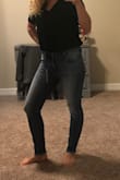 I am 140 pounds 5'2". I ordered a medium and it fit perfect. I am also a 36 D cup. Love the way this fits. Very casual business. - Aimee M.