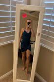 Perfect fit! I am a small, muscular build and it is hard to find dresses small enough for me. So happy this came in a xxs option. The material is stretchy too, which is nice. - Jessica S.