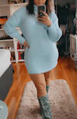 Great material- a little shorter on me then on the model- might have to wait for fall time to wear it - Melanie J.