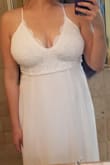 Its a very nice dress. It's perfect for my vow renewals. I love the flow of the bottom portion, it is long, but that can be fixed. Price is great for this dress. - Alyssa A.