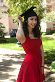I've worn this to my graduation formals, etc and it's an incredibly cute and flattering dress. I get so many compliments when I wear it and it's just incredibly comfortable too. - Hannah K.