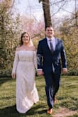 This dress was absolutely beautiful. Fit perfectly and lots of compliments. It was just what I was looking for. Accented with beautiful belt. - Kerri S.