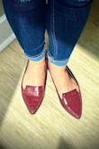 These have easily become my new favorite pair of flats! I wear them constantly to my office and they add a tint of color to any outfit! Will more than likely buy another pair, just in case they get discontinued! - Heather S.