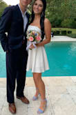 It's not a tight fitting dress. I wore it for homecoming and it was very comfortable. - Shelby S.
