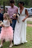 I love this dress! We had to cancel out beach wedding due to COVID-19, and I was able to order this dress for our quick front yard wedding. It was shipped quickly and fit perfect. - Jennifer H.