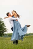 The quality is great, the movement is just stunning, and the color was perfect. I chose a small because I didn't want extra fabric around my chest/waist and it was the right choice. I did wear sticky boobs to fill it out. It's modest but fun and now I have beautiful pictures to decorate my house with. - Christina H.