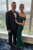 Fit perfectly! I was worried that since I am taller it would be short and I would be slouching all night but it could not have fit better. And EXTREMELY comfortable too! Received compliments from numerous people including the bride herself!! Highly recommend! - Airika T.