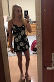 This outfit fits perfectly and is super flattering. You can dress it up or keep it casual. I definitely recommend this dress to everyone! The shorts underneath allow you to move freely without any worries. I was able to wear this during sorority rush week and absolutely loved it and received so many compliments! - Taylor C.