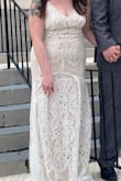 I purchased this dress for my small wedding, and it was absolutely perfect! Definitely worth the price, and it fit perfectly. I got so many compliments on it. - Amber K.