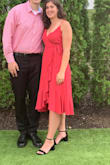 Wore this for a summer wedding. The cleavage part Is a little lower than I'd like. So wearing a regular bra was difficult. It was breathable and loved the color! - Julia T.