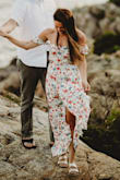 This dress is super flattering and one of my favorites for the summer! I wore it for my engagement photos and loved the look. - Shannon M.