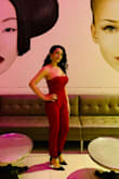 I am in love with this jumpsuit! It is so flattering. It is made of good quality material and is nice and airy. I wore it for Valentine's Day and it was a hit! My husband loved it and I got compliments from other ladies. I would say it runs a little large. I'm usually a S but ended up getting XS which fit way better. - Marta G.