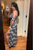 I wore this to my Hawaii trip & it couldn't be more perfect! The skirt is a little bit long so I had to hemmed it. - Lyette Z.