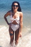 I love this bathing suit. It fits so perfectly and is super flattering. - Gabby T.