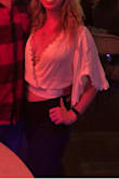 This top is great with high waisted jeans or flowy skirts. It can be a little bit revealing in the chest and I had to use fashion tape to get it to stay in place. It is also see through, but works well with a bralette. - Savannah N.
