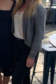 This top is super cute and versatile. It's great for layering. The fabric does wrinkle really easily so be wear of that. - Savannah N.