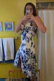 Came very fast! The dress seems to be very good quality. It is a little big, but I'm going to stay with this size because I've never been smaller than a medium. I needed a very specific dress for sorority formal recruitment and this came up first and works perfectly! Very pleased. - Julie G.
