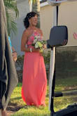 The dress was absolutely perfect for my small outdoor Florida wedding. The stunning coral colour sure complimented my tanned skin. Outstanding design and style, and so many compliments. I felt super pretty in it. Excellent delivery time. Thanks Lulus for help in making my wonderful day a huge success! I look forward to wearing it again. - Joanne W.
