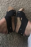 These sandals are beautiful but it is uncomfortable to walk. I don't know what do. I like them so much but is not wearable. - Linda