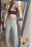 This bra is ever slightly too large on me but only so that it's not as supportive as it could be. Just don't go jogging in it. - Rhi B.
