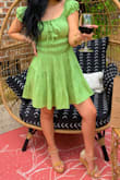 Love this cozy dress. Its so flattering and the color is so cute! - Melissa G.