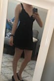 I was a little worried that the top may look odd on me, but its actually very flattering. The only thing you may need to think about is length- I'm short and it falls pretty high on my leg. - Maia W.