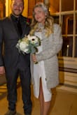 I loved this dress. It fit perfectly with the small except I had shorten the straps a little by sewing them up a little for a better fit on top. I wore this for my small intimate wedding 12/28/19 - Samantha W.
